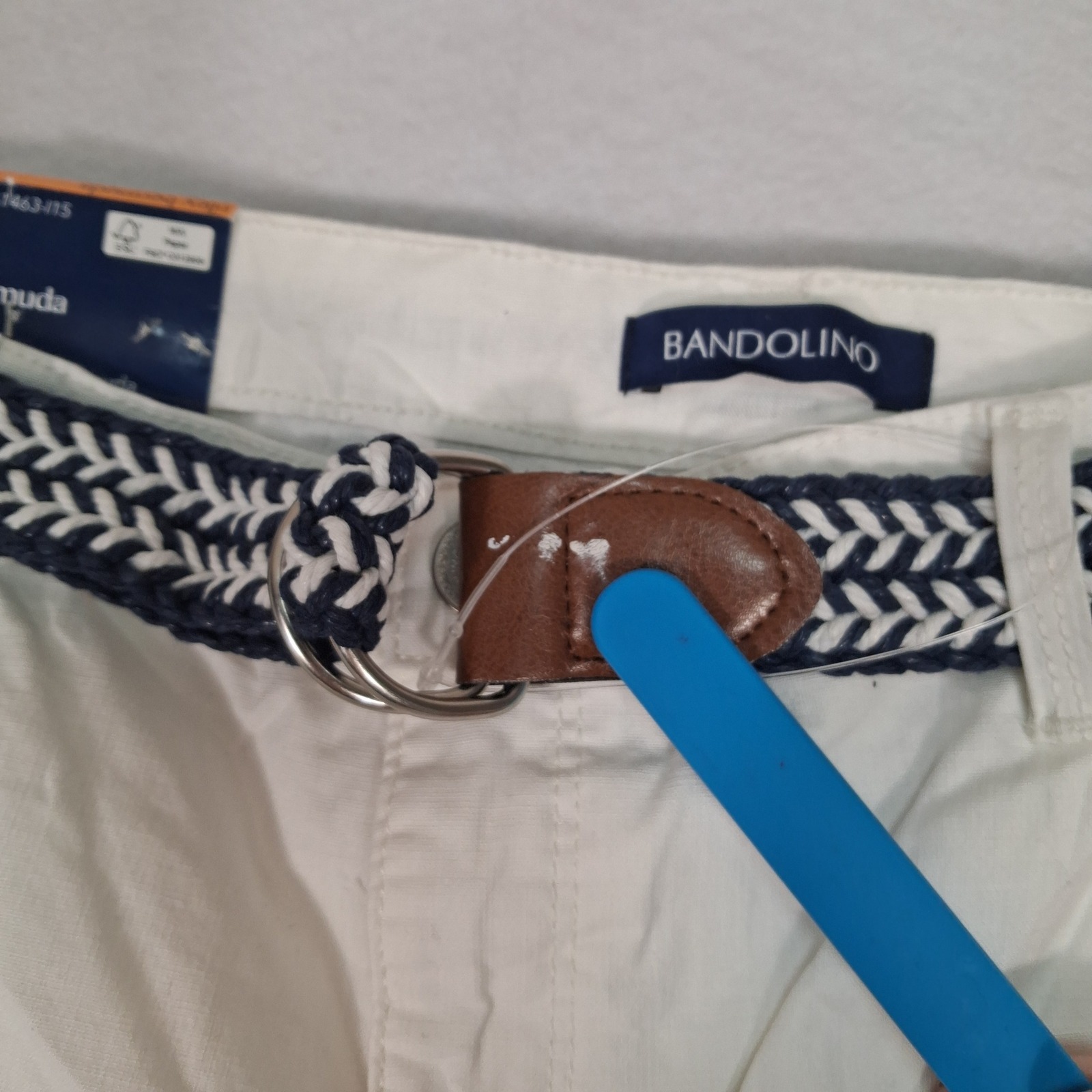 Bandolino Riley Bermuda Short Women 12 Wht Relaxed Fit Flawless Stretch 60461463 — image 5 of 8